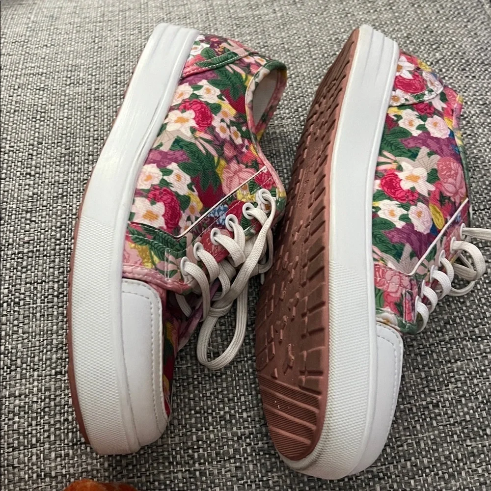 Women’s Traq by Alegria Sneaq Floral Dream Knit Sneakers Size 41 (10.5-11)